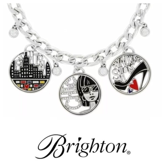 Brighton Jewelry - NWT Brighton Fashionista silver necklace 16-18”